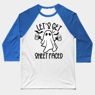 Let's get Sheet Faced Baseball T-Shirt